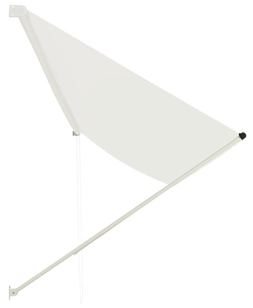 Feltekerhető krémszínű napellenző 400 x 150 cm