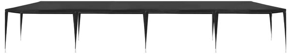 Antracitszürke PE rendezvénysátor 3 x 12 m