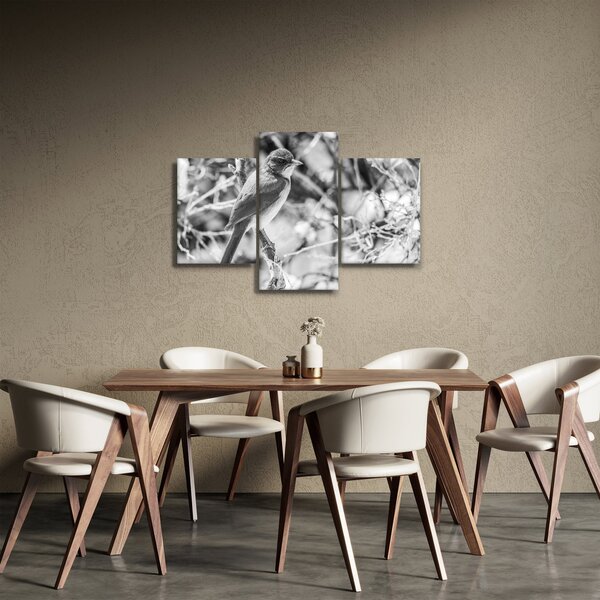 Kép - Kék madár télen (90x60 cm)