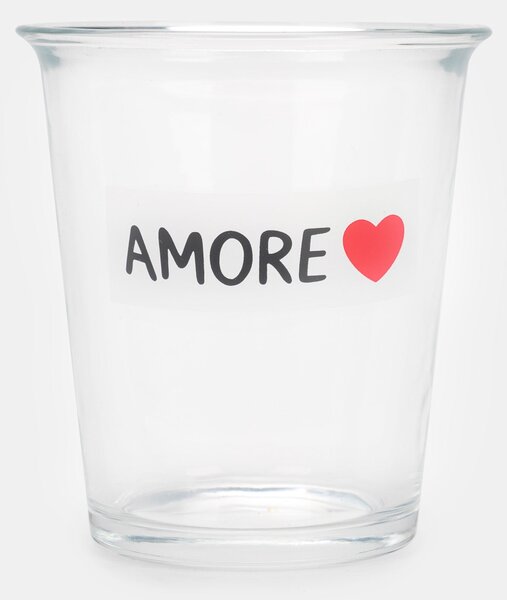 Sinsay - Poharak CIAO! és AMORE felirattal 2 pack - fekete