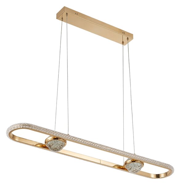 FÜGGESZTETT MENNYEZETI LÁMPA LED G159-CP GOLD