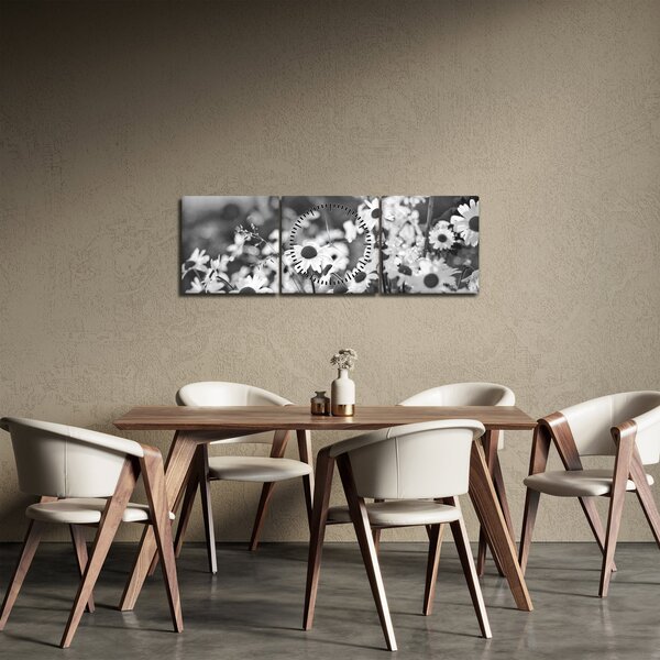 Kép - Százszorszépek (órával) (90x30 cm)