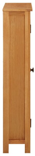 Tömör tölgyfa tárolószekrény 50 x 22 x 110 cm