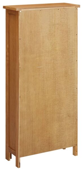 Tömör tölgyfa tárolószekrény 50 x 22 x 110 cm