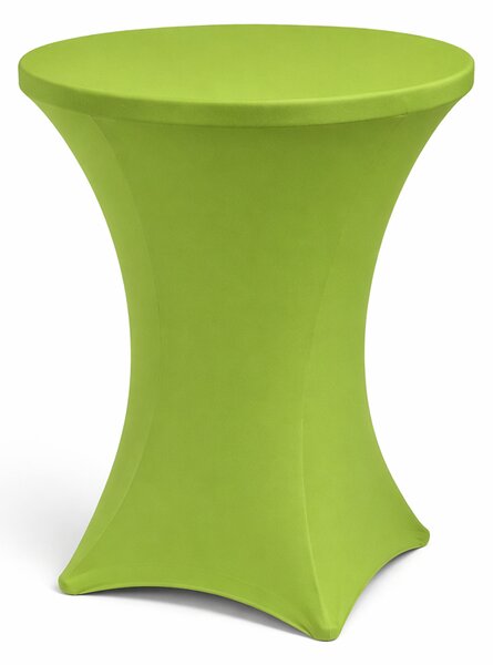 Stretch huzat bisztróasztalhoz Ø 80 cm - rugalmas terítő (több színben) szín fekete