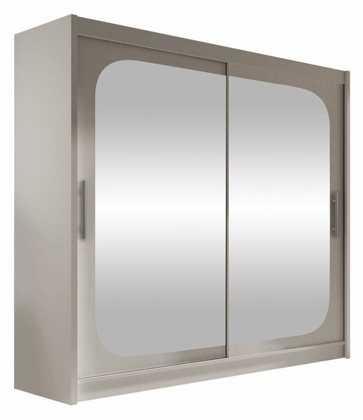 Gardróbszekrény Closico Pallor VIII, Laminált forgácslap, 215x180x58cm, Kasmír