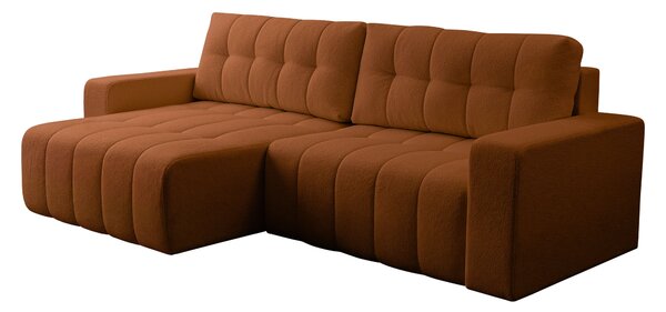 Sarokkanapé Cura, Kárpit, 86x245x143cm