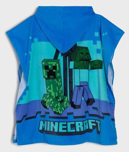 Sinsay - Kapucnis törölköző Minecraft - indigókék