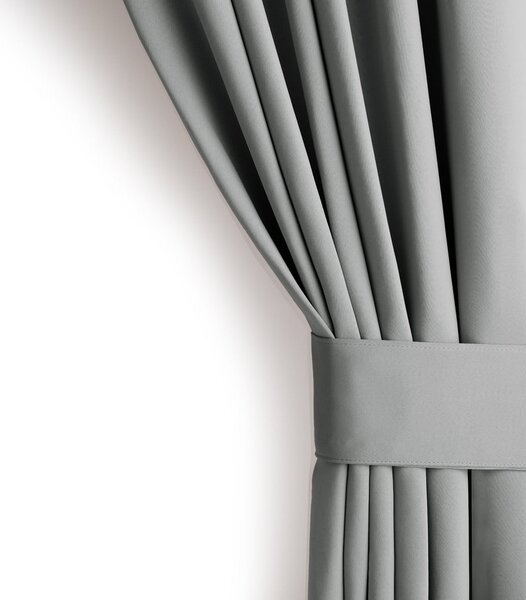 Szürke dimout (részleges sötétítő) függöny 140x270 cm Kierra – Restilo