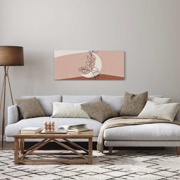 Kép - Boho levelek N⁰2 (120x50 cm)