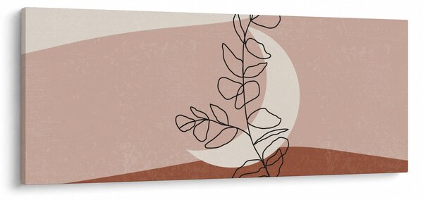 Kép - Boho levelek N⁰2 (120x50 cm)