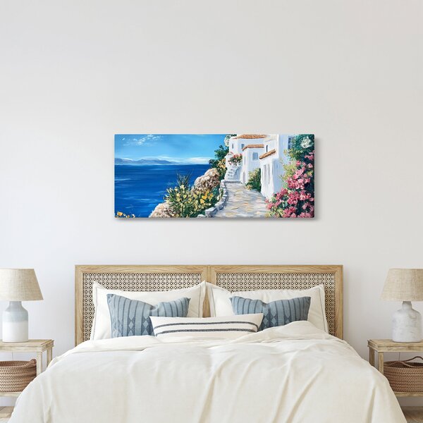 Kép - Sikátor a tenger mellett (120x50 cm)