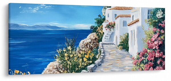 Kép - Sikátor a tenger mellett (120x50 cm)