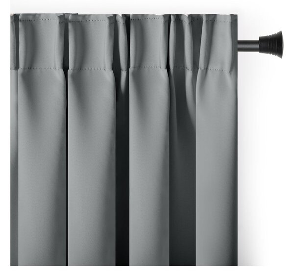Szürke dimout (részleges sötétítő) függöny 140x270 cm Kierra – Restilo