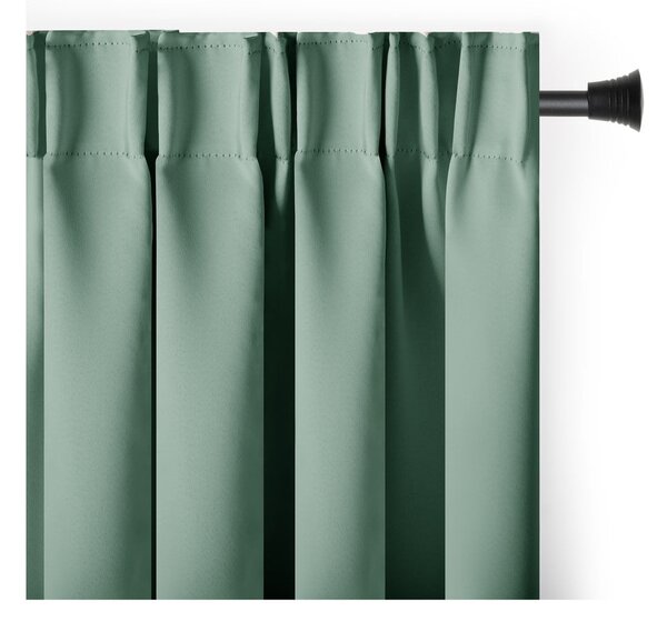Világoszöld dimout (részleges sötétítő) függöny 140x270 cm Kierra – Restilo