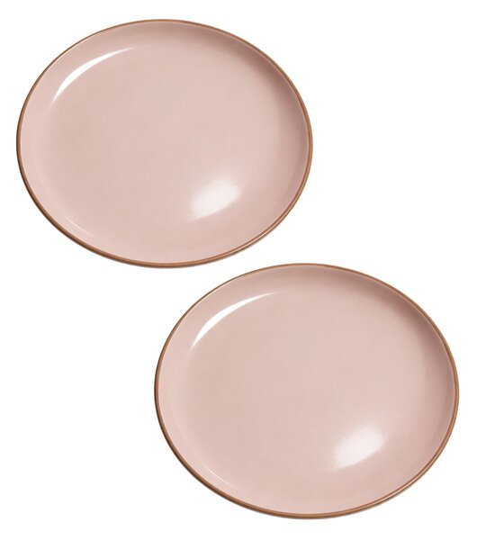 Sinsay - Pöttyös tányérok 2 pack - pasztellpink