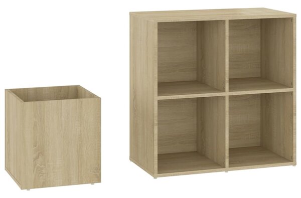 Sonoma szerelt fa előszobai cipősszekrény 105 x 35,5 x 70 cm