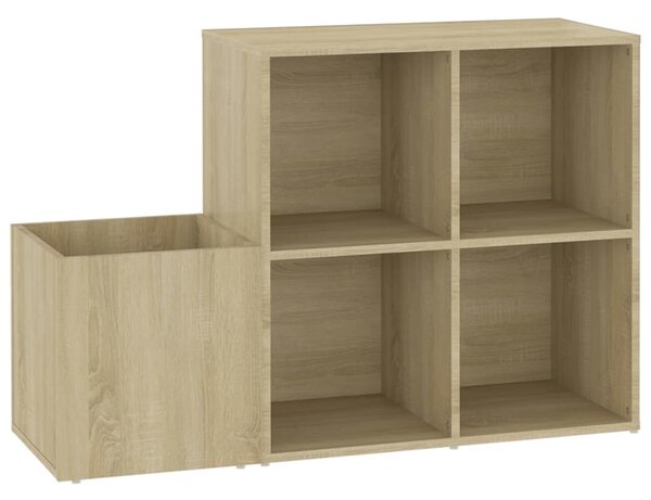 Sonoma szerelt fa előszobai cipősszekrény 105 x 35,5 x 70 cm