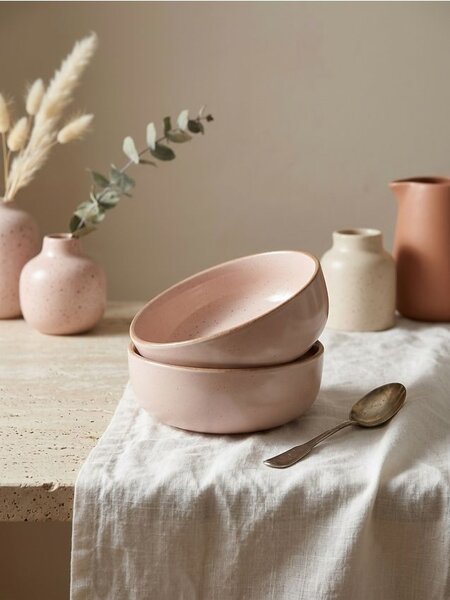 Sinsay - Pöttyös tálak 2 pack - pasztellpink