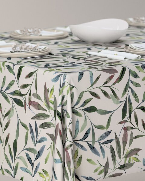 Szögletes asztalterítő termék színe színes szövet mintás