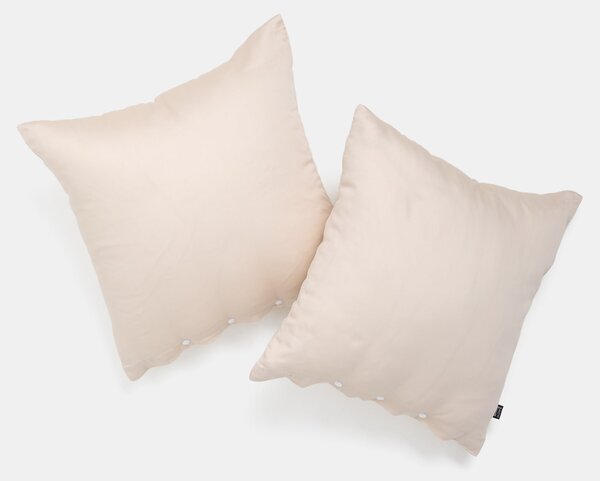 Sinsay - Szatén párnahuzat készlet 2 pack - bézs