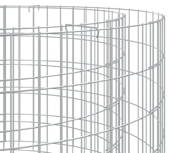 Horganyzott vas gabion tűzrakó Ø 50 cm