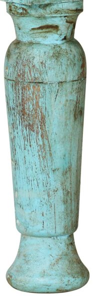 Tömör újrahasznosított fa dohányzóasztal 110 x 50 x 34 cm