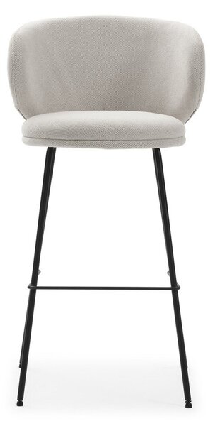 Bézs bárszék szett 2 db-os (ülésmagasság 65 cm) Rush – Marckeric