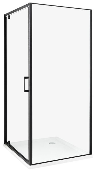 Zuhanykabin DARLI 90 x 90 x 185 cm Fekete