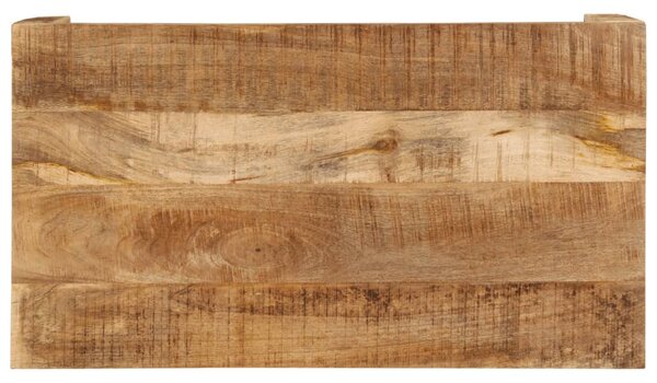 Tömör mangófa dohányzóasztal 100 x 55 x 40 cm