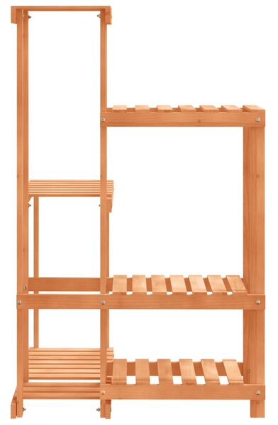 Tömör fenyőfa virágtartó állvány 62,5 x 61,5 x 101,5 cm