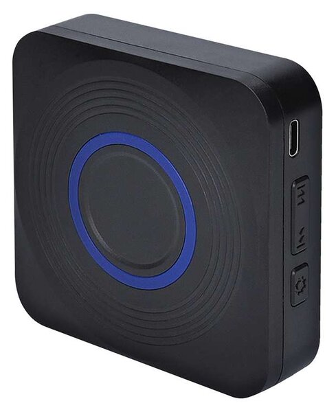 1L73 vezeték nélküli csengő elemes / USB, 200m, learning code, fekete