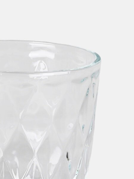 Sinsay - Poharak dombornyomott mintával 2 pack - clear