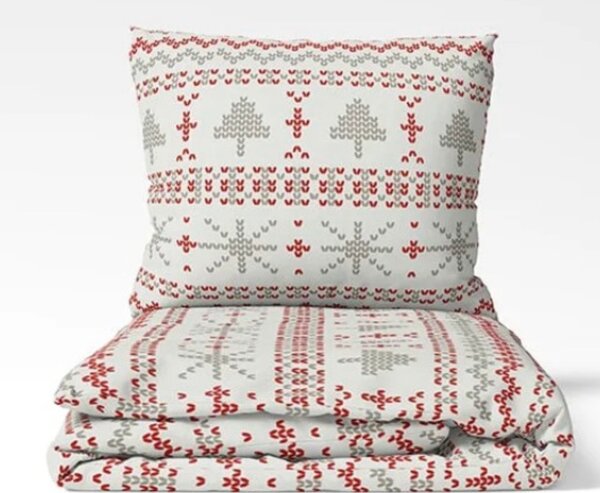 Karácsonyi varázslat pamut ágyneműhuzat TiaHome - 1x Párna 90x70cm, 1x Paplan 140x200cm