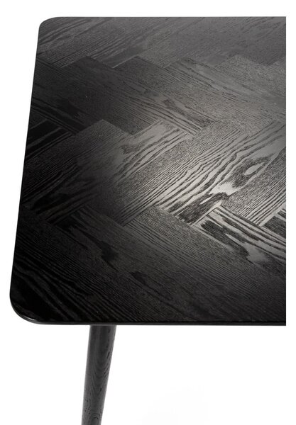 Étkezőasztal tölgyfa dekorral 80x160 cm Fabio – White Label