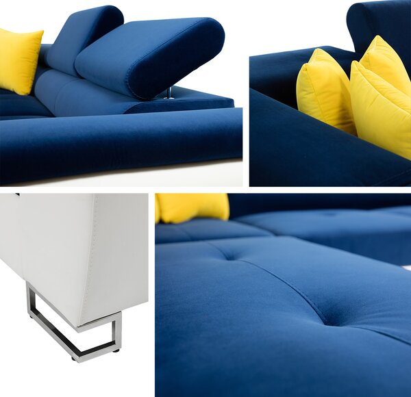 Sarokkanapé Alphard (B) (Magic Velvet 2234 + Magic Velvet 2234 + Magic Velvet 2217)