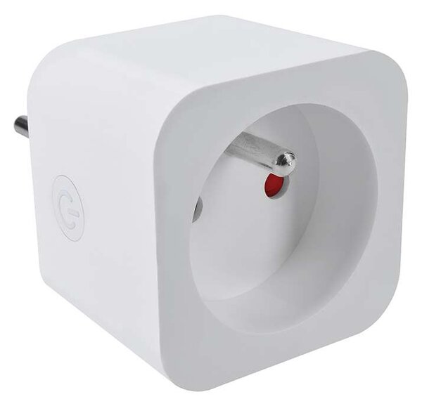 DTY01WIFI távirányítású konnektor (WiFi) fogyasztásméréssel, fehér