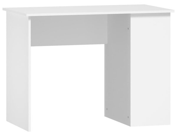 Fehér szerelt fa íróasztal 100x55x75 cm