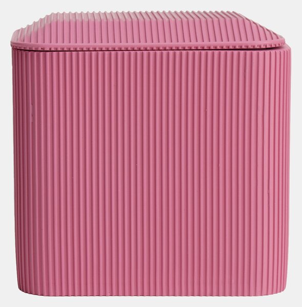 Sinsay - Vattakorongtartó fedéllel és bordázással - rózsaszín