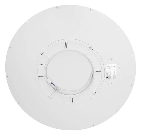 Estela Low LED mennyezeti lámpa távirányítóval UGR - 50 cm átmérő, fehér