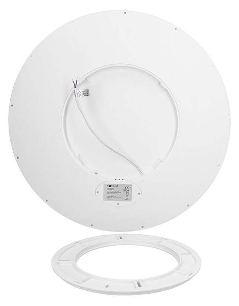 Estela Low LED mennyezeti lámpa távirányítóval UGR - 50 cm átmérő, fehér