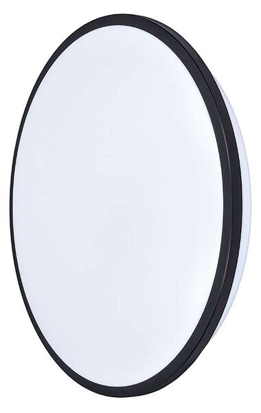 Jamil LED mennyezeti lámpa távirányítóval állítható - 40 cm átmérő, fekete