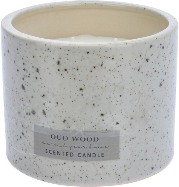 Enrich your home, Oud Wood illatgyertya, 180 g, 10,5 x 8 cm, 10,5 x 8 cm