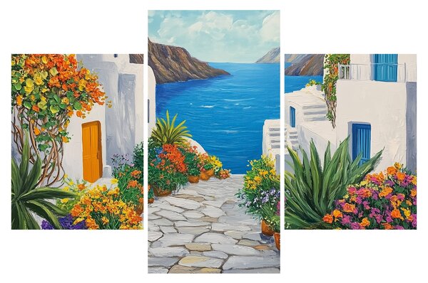 Kép - Görög sikátor (90x60 cm)