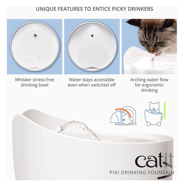 Ivókút macskáknak ø 22 cm Catit Pixi - Plaček Pet Products