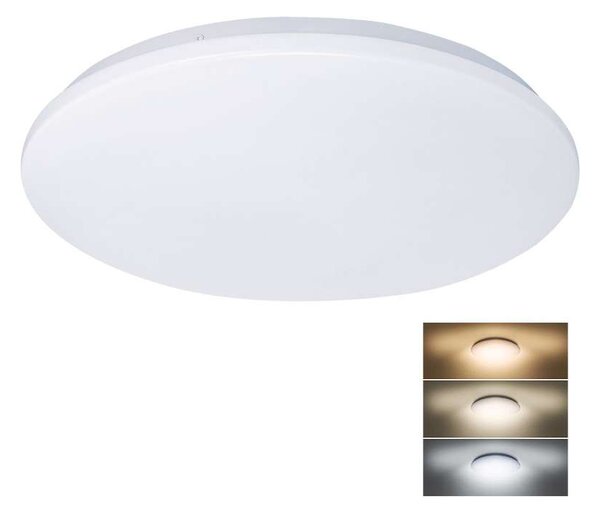 Plain LED mennyezeti lámpa állítható - 45 cm átmérő, fehér