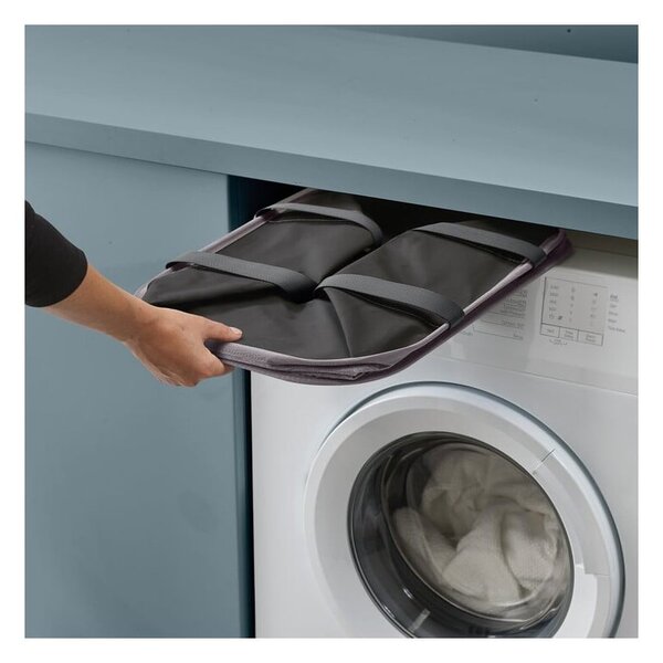 Szürke textil összehajtható szennyeskosár 55 l Hold-All Max – Joseph Joseph