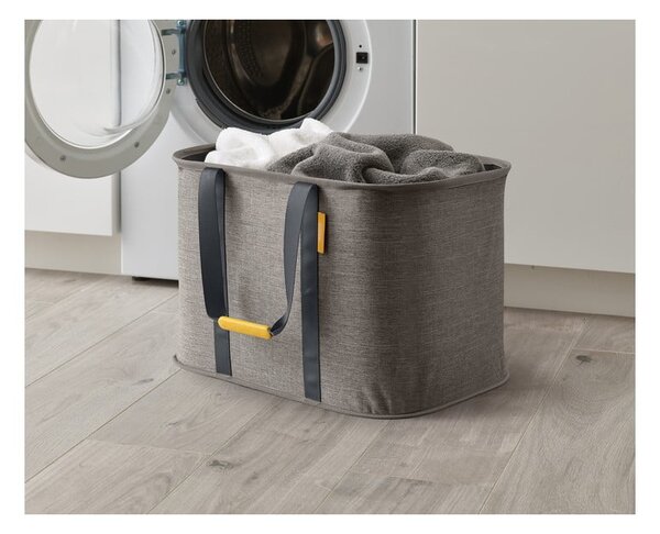 Szürke textil összehajtható szennyeskosár 55 l Hold-All Max – Joseph Joseph