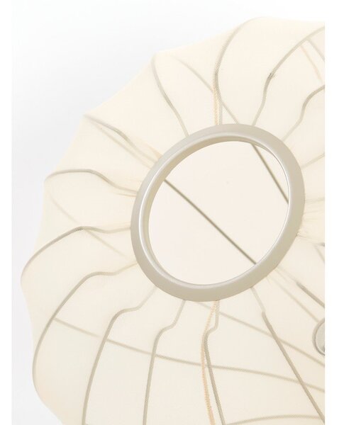 Bézs függőlámpa textil búrával ø 50 cm Elati – Light & Living