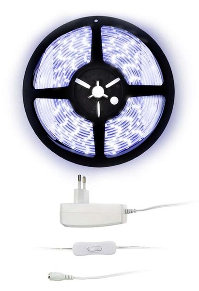 WM5x-65T LED fényszalag, 5 m, hideg fehér